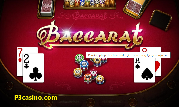 Phương pháp chơi Baccarat