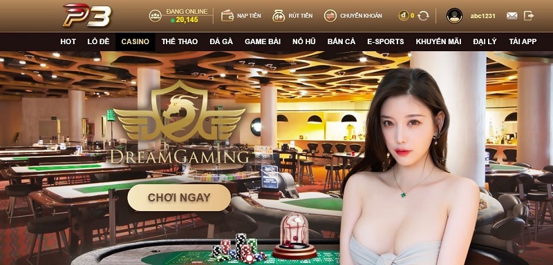 Casino trực tuyến P3 có những ưu điểm gì?