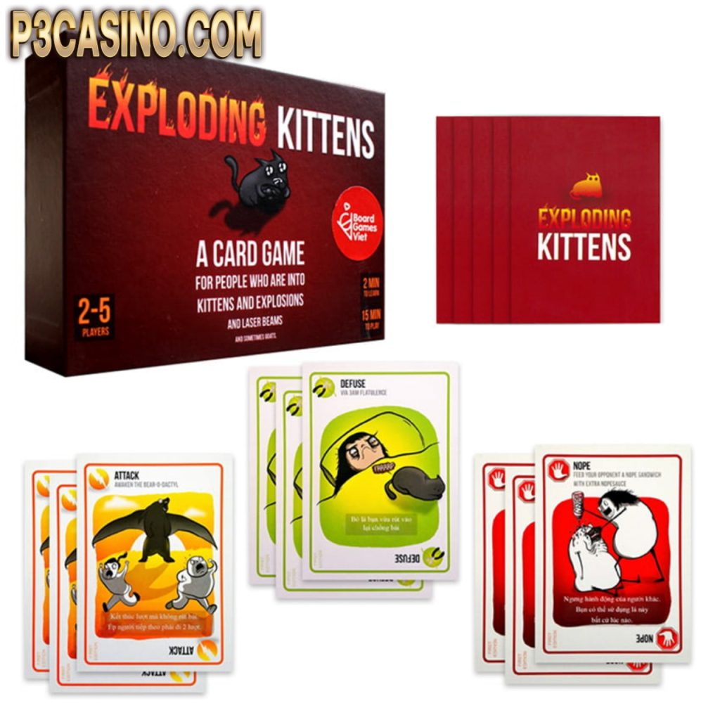 Cách chơi bài Mèo nổ chi tiết, dễ hiểu cho người mới bắt đầu