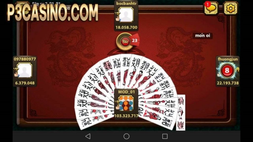 Cách chơi bài chắn