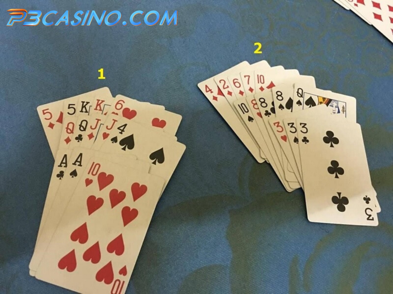 Quy định khi liên kết các lá bài