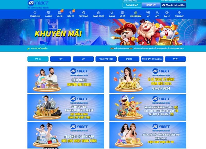 Đánh giá nhà cái f8bet - Những tính năng an toàn 5 khuyen mai cuc hot tai f8bet 1